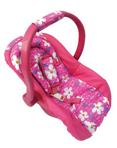 Playworld: Playworld Dolls Car Seat Pink