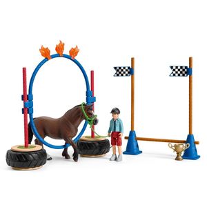 Schleich: Schleich Farm World Pony Agility Race Set
