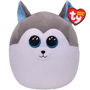 Ty Beanie: Ty Squishy Beanies 25cm - Slush Husky