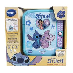 Vtech: VTech Disney Stitch Secret Safe Diary