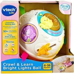 Vtech: VTech Baby Crawl & Learn Bright Lights Ball Pink