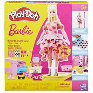 Play Doh: Play-Doh Barbie Designer Fashion Show Set