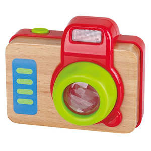 Playgo Toys Ent. Ltd. Beech Wood Peek And Snap Camera