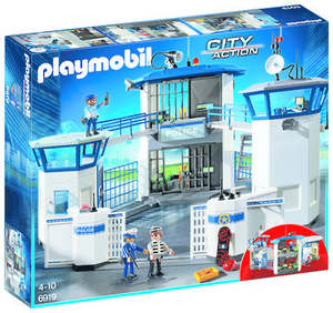 Playmobil: Playmobil 6919 Police Headquarters With Prison