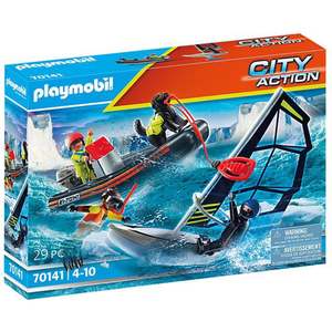 Playmobil: Playmobil 70141 City Action Water Rescue With Dog