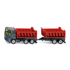 Siku: Siku 1685 Scania Dump Truck With Tipping Trailer