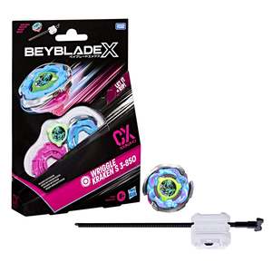 Beyblade: Beyblade X Wriggle Kraken S 3-85O CX Starter Pack Set