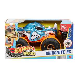 Hot Wheels: Hot Wheels Remote Control Monster Truck 1:24 Rhinomite