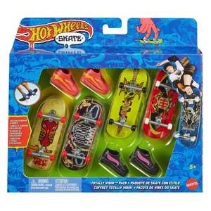 Hot Wheels Skate Fingerboard + Shoe Multipack Totally Vibin