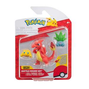 Pokemon Battle Figure Set 3 Pack Charmeleon, Joltik & Oddish