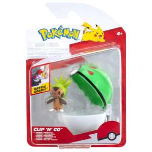 Pokemon: Pokemon Clip N Go Chespin & Friend Ball