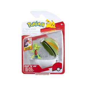 Pokemon Clip N Go Treecko & Nest Ball