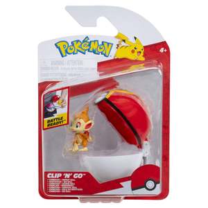 Pokemon Clip N Go Chimchar & Repeat Ball
