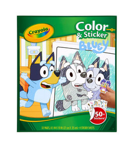 Crayola: Crayola Colour & Sticker Book Bluey