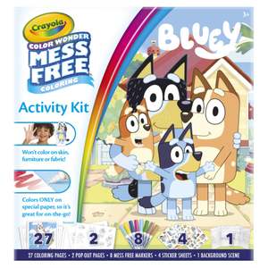 Crayola Color Wonder Activity Kit Bluey