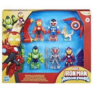 Marvel Iron Man & His Awesome Friends Armored Up Avengers Pack