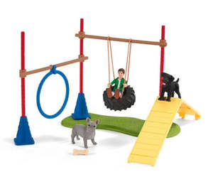Schleich Farm World Puppy Agility Training Set
