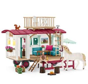 Schleich: Schleich Horse Club Caravan For Secret Club Meetings Set