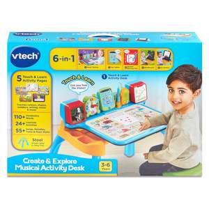 VTech Create & Explore Musical Activity Desk