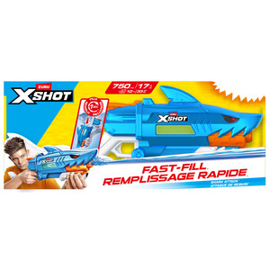 ZURU X Shot Water Shark Attack Fast-Fill Water Blaster
