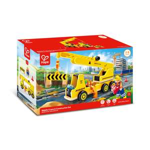 Hape Mobile Crane & Construction Set