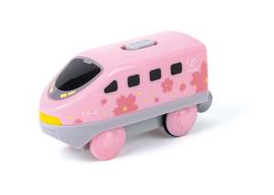 Hape: Hape Railway Pink Intercity Battery Powered Locomotive