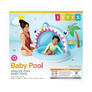 Intex Angler Fish Inflatable Baby Pool