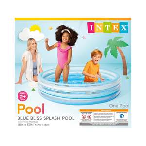 Intex: Intex Blue Bliss Inflatable Splash Pool