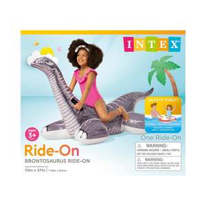 Intex Brontosaurus Ride-On Inflatable Pool Toy