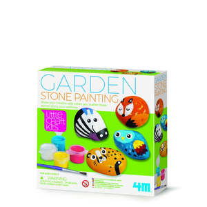 4m: 4M Little Craft Garden Stone Painting