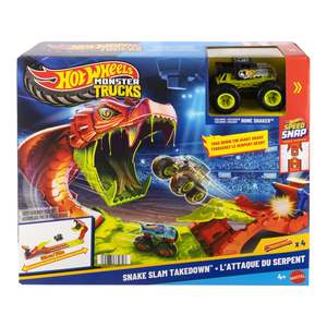 Hot Wheels: Hot Wheels Monster Trucks Snake Bite Slam Out