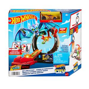 Hot Wheels City Let's Race Bat Loop Attack