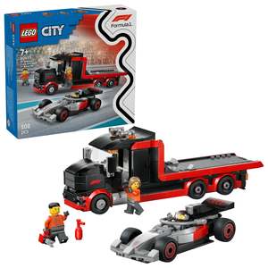 Lego City: LEGO 60493 City Display Truck with Audi F1 Race Car