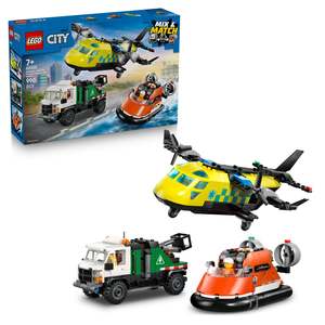 Lego City: LEGO 60505 City Airplane, Service Truck & Hovercraft Remix