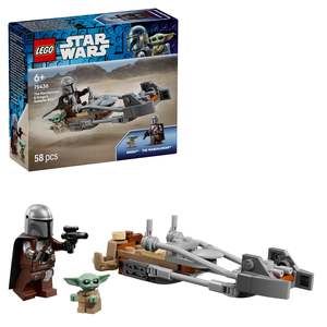 Lego Star Wars: LEGO 75436 Star Wars The Mandalorian & Grogu's Speeder Bike
