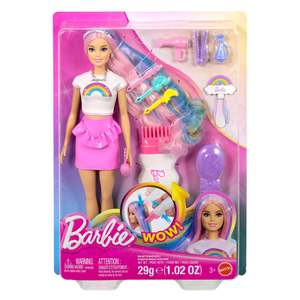 Barbie: Barbie Rainbow Sparkle Hair Doll