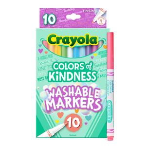 Crayola: Crayola Colours Of Kindness Fineline Washable Markers 10 Pack