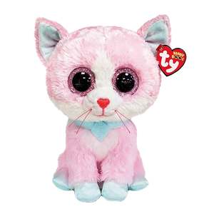 Ty Beanie: Ty Beanie Boos Regular - Fiona Pink Cat