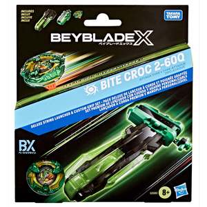 Beyblade: Beyblade X Deluxe String Launcher and Custom Grip Set