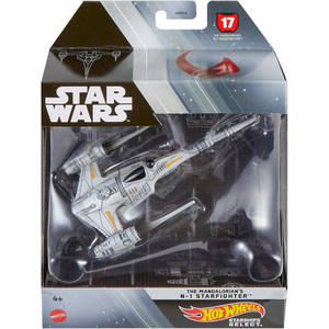 Hot Wheels Star Wars Starships Select #17 The Mandalorian's N-1 Starfighter