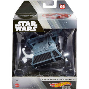 Hot Wheels Star Wars Starships Select - #06 Darth Vadar's Tie Advanced