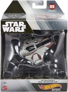Hot Wheels Star Wars Starships Select - #5 Obi-Wan Kenobis Jedi Interceptor