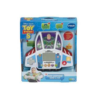 Disney: VTech Toy Story 5 Buzz Game & Go Learning Console