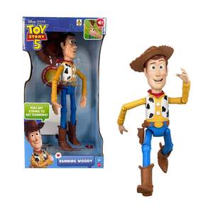 Disney: Disney Pixar Toy Story 5 Running Woody 12 Inch Figure