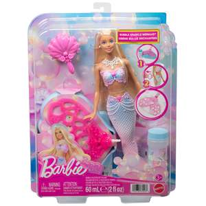 Barbie: Barbie Bubble Sparkle Mermaid