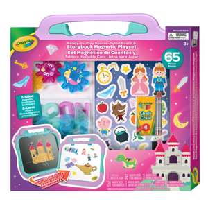 Crayola: Crayola Ready-to-Play Double-Sided Board & Storybook Magnetic Playset