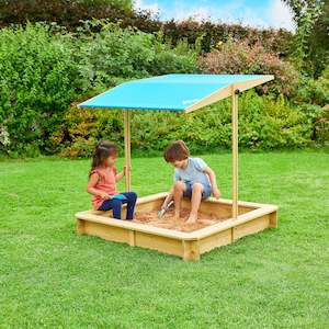 Products: TP275 Wooden Sandpit with Canopy Roof