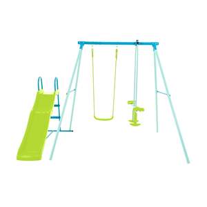 TP Metal Swing Slide & Glide – Multi-Activity Outdoor Set with 6ft Slide - TP5&hellip;