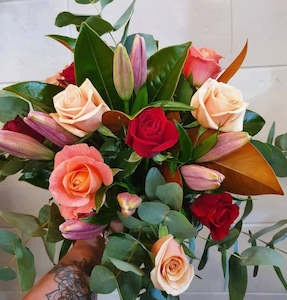 Bouquets: Rose & Lily Bouquet