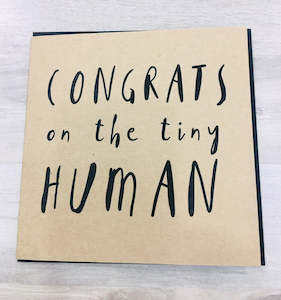 Gifts: Congrats on the tiny Human